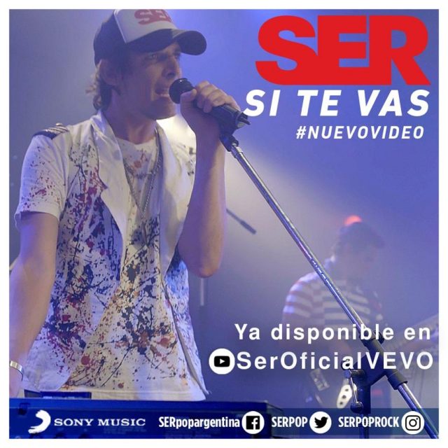 La banda de pop argentino SER presenta su nuevo video «Si Te Vas»