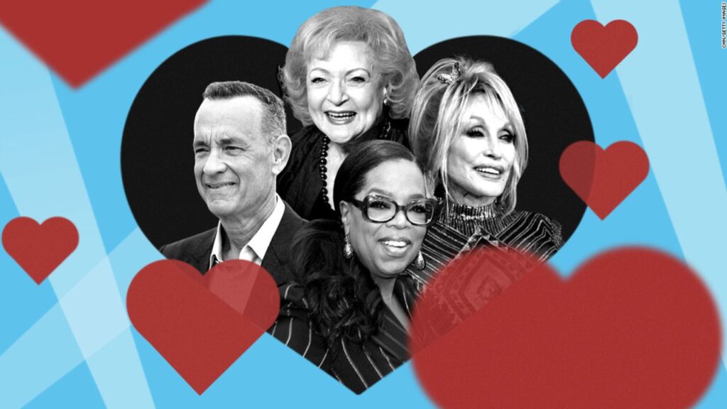 ¿Por qué estos famosos son tan queridos en un mundo cada vez más dividido?