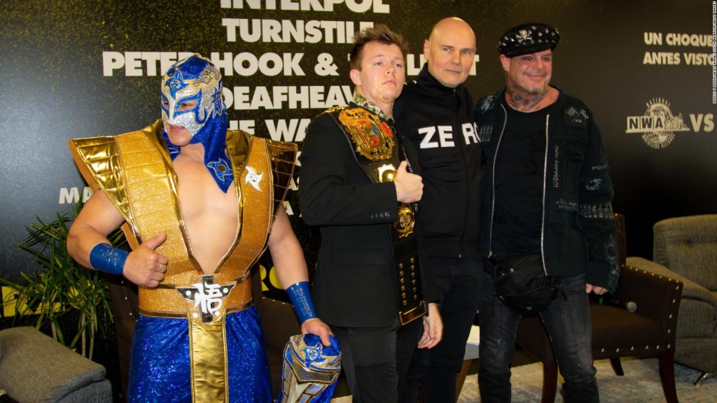 The Smashing Pumpkins "hace su lucha" en un festival de rock alternativo