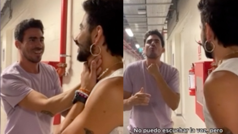Camilo comparte emotivo encuentro con Nacho, un admirador sordo que asistió a su concierto