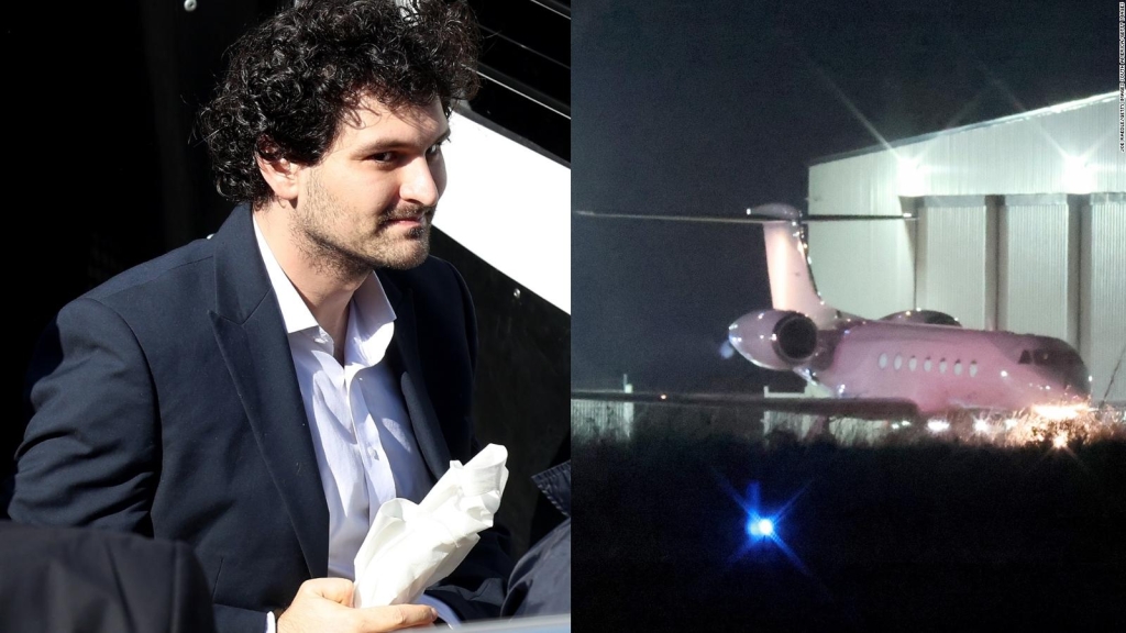 El avión con Bankman-Fried sale de Bahamas tras extradición