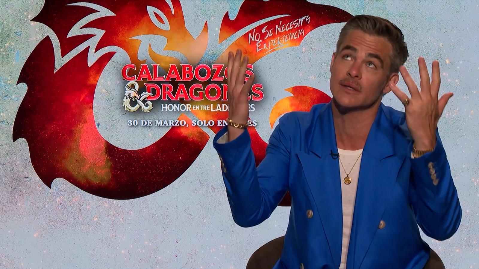 Chris Pine agradece al "dios del cine" por el éxito de "Dungeons & Dragons: Honor Among Thieves"