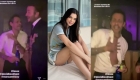 rumba boda marc anthony david beckham nadia ferreira miami