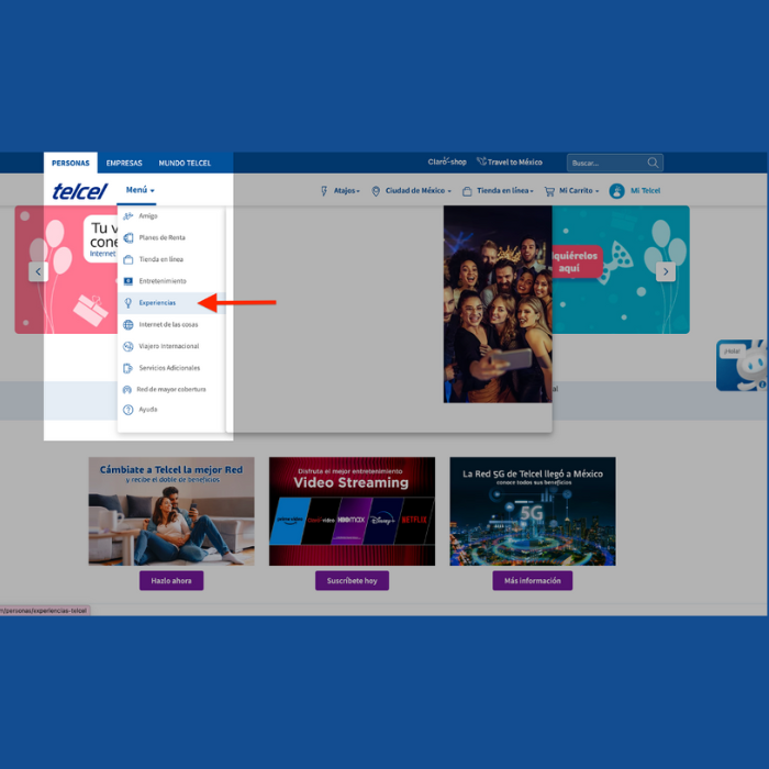 Conoce cómo ir al Tecate Emblema con Experiencias Telcel desde tu computadora.- Blog Hola Telcel