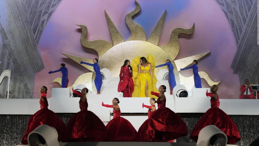 Blue Ivy, la hija de Beyoncé, sorprende al público de París durante un concierto