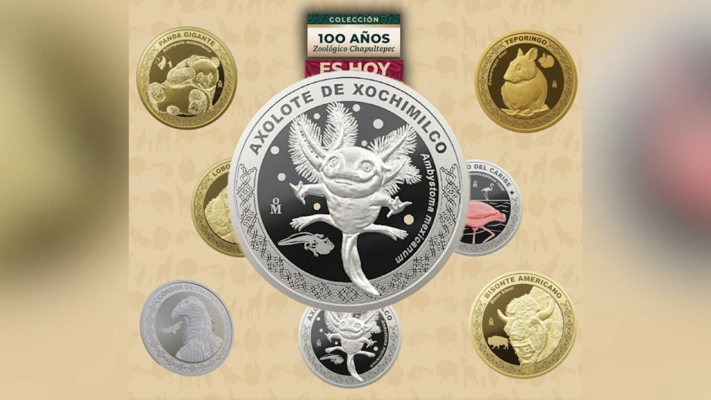 ¿Dónde puedes conseguir la moneda mexicana de ajolote?