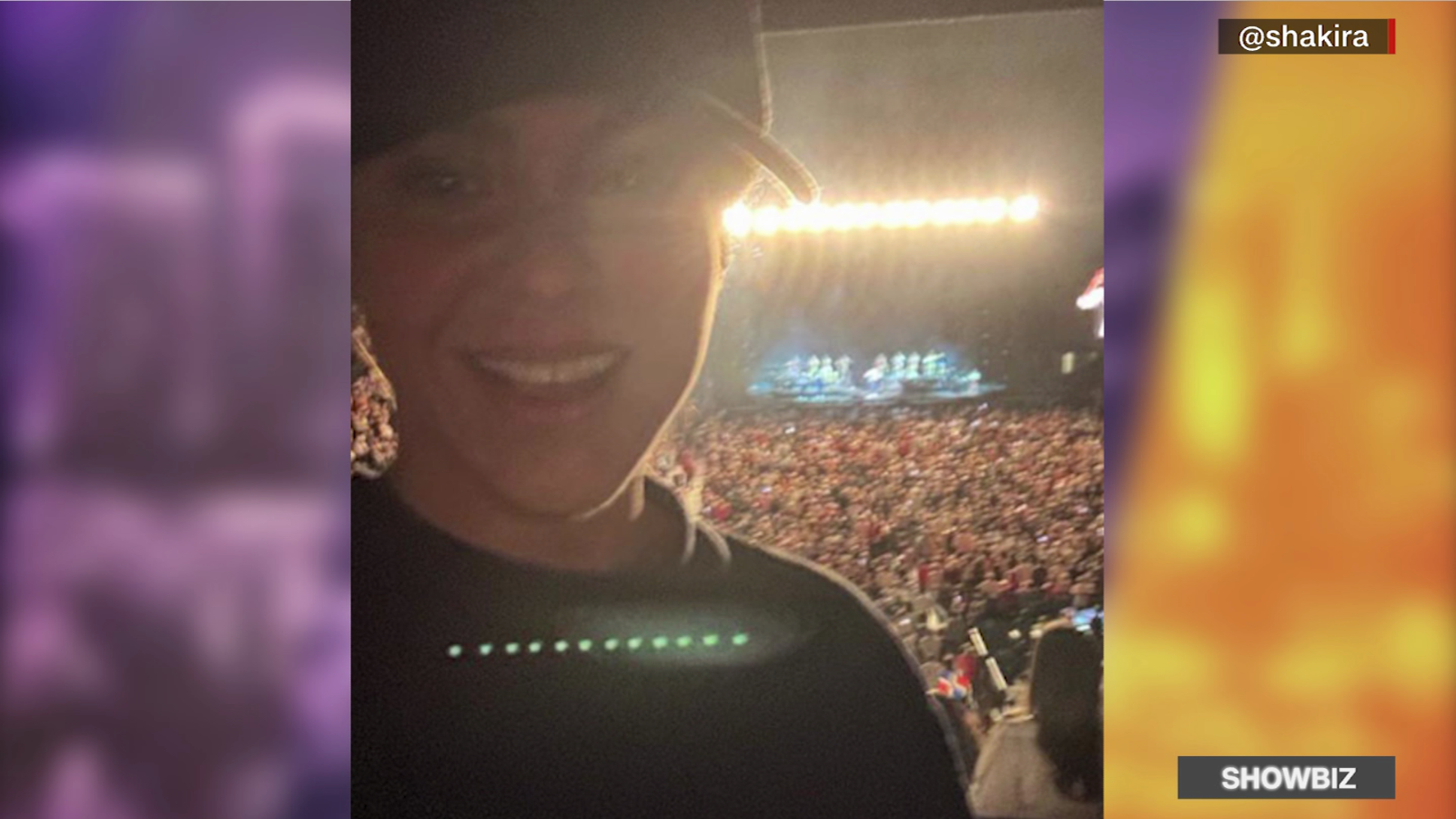 Así disfruta y agradece Shakira a Juan Luis Guerra en concierto