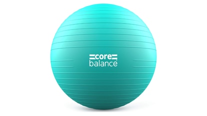 Pelota de pilates Core Balance en varios colores, ideal para estirar la espalda y aliviar los dolores
