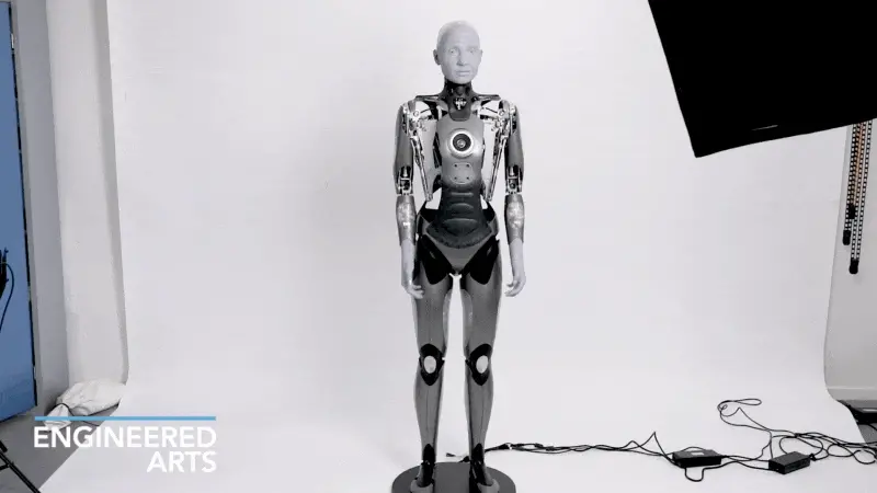 Conoce a Ameca, el nuevo robot impulsado por IA.-Blog Hola Telcel