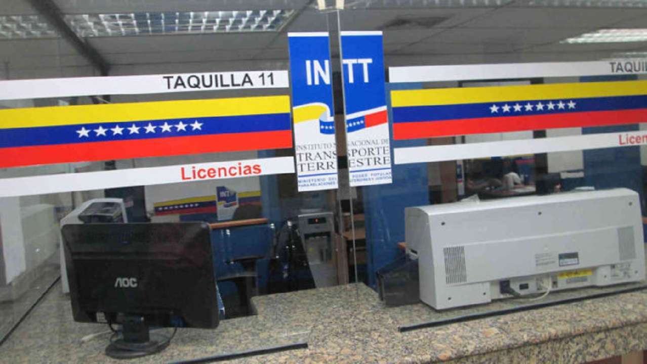 INTT actualiza tarifas de trámites y servicios vehiculares