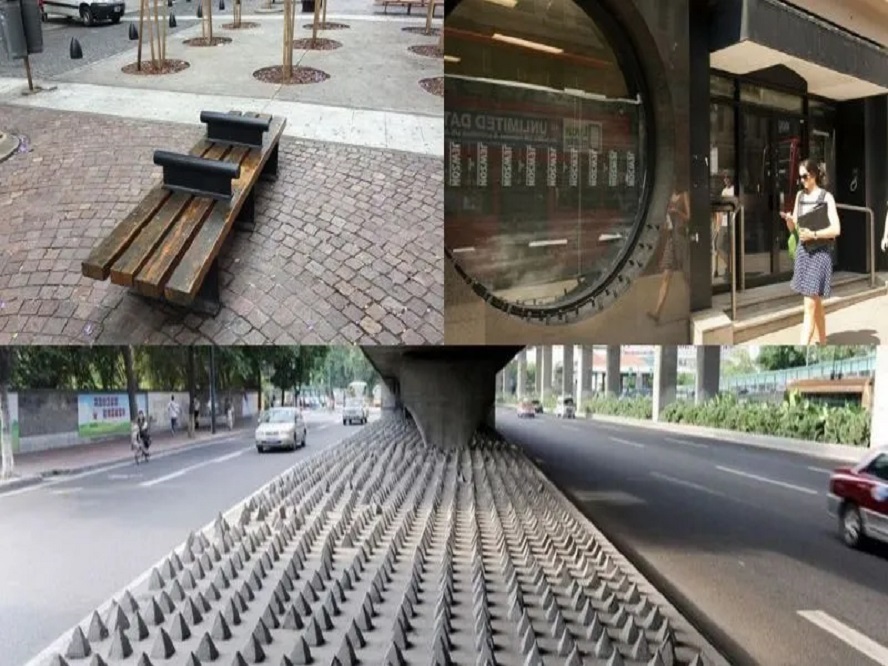 Nelson Rafael Bustamante Abidar - ¡Conócela! Arquitectura hostil; Qué es y cuáles son sus características - FOTO