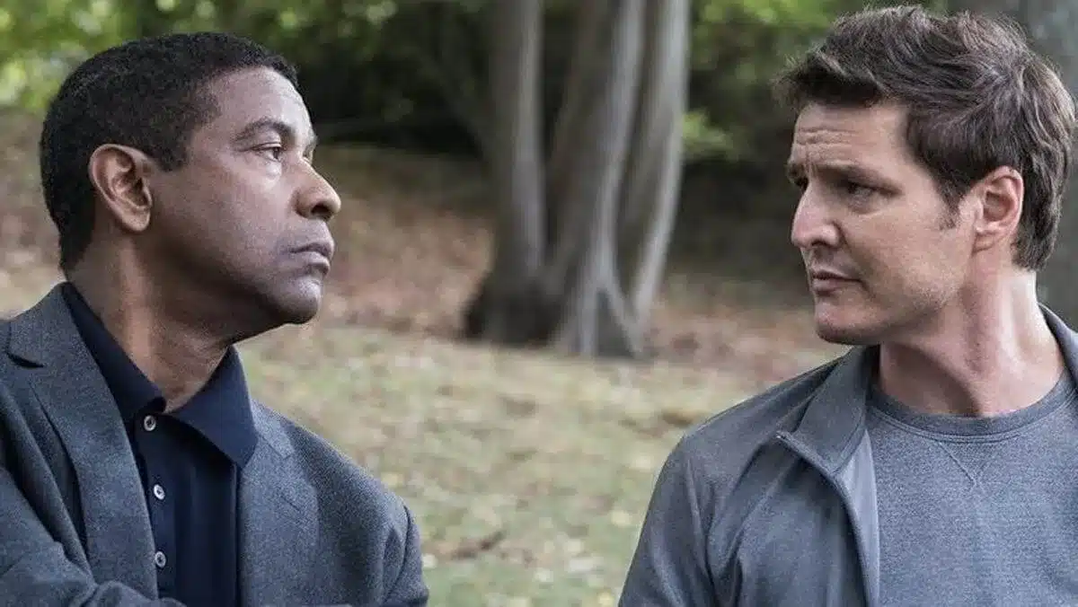Denzel Washington y Pedro Pascal en The Equalizer 2