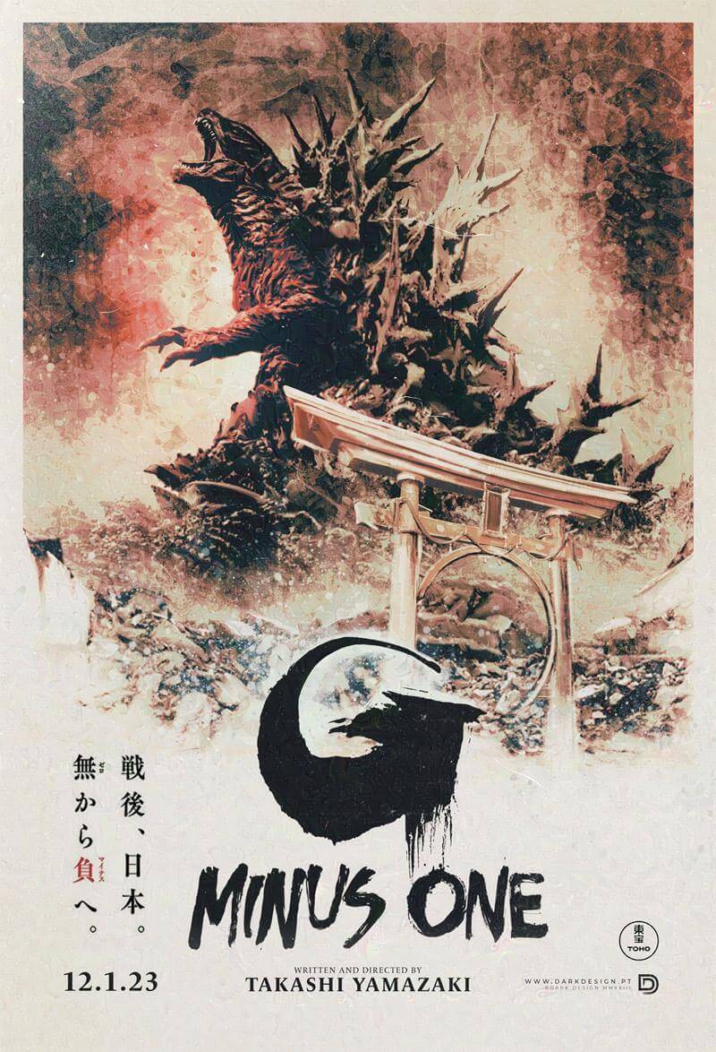 Godzilla: Minus One, banda sonora y canciones de la primera película de Godzilla nominada a un Óscar 5 Póster de Godzilla Minus One