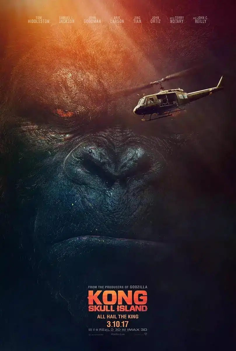 Póster de Kong La Isla Calavera