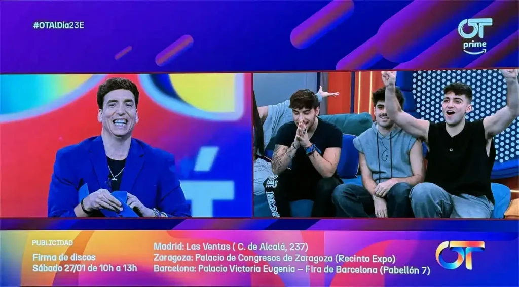 OT 2023 Firmas de discos