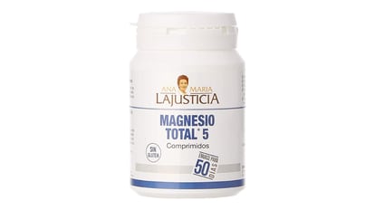 100 comprimidos de magnesio sin gluten.