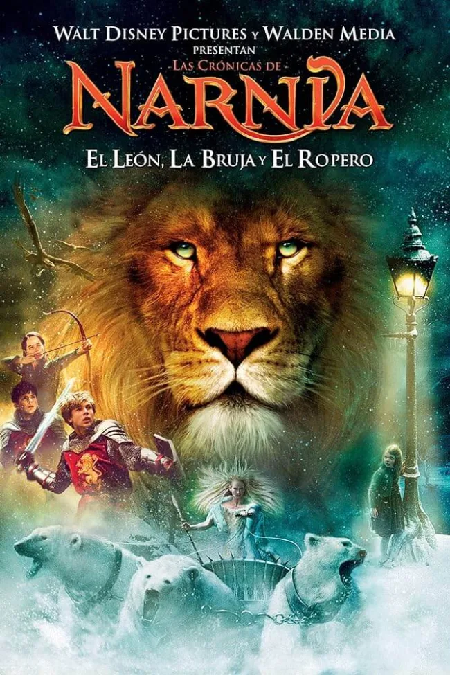 Póster de Las crónicas de Narnia El león, la bruja y el armario