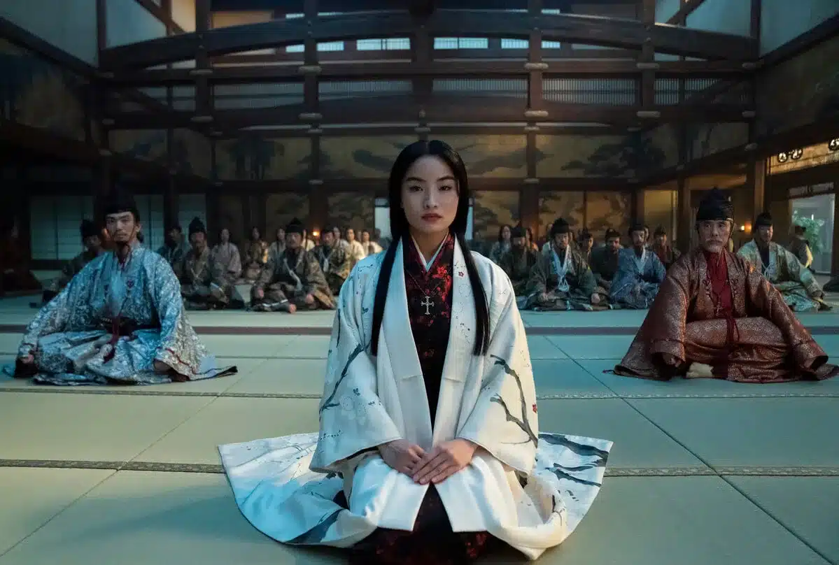 Shôgun, banda sonora y canciones que suenan en la épica nueva serie de samuráis de Disney+ 3 Anna Sawai en Shôgun