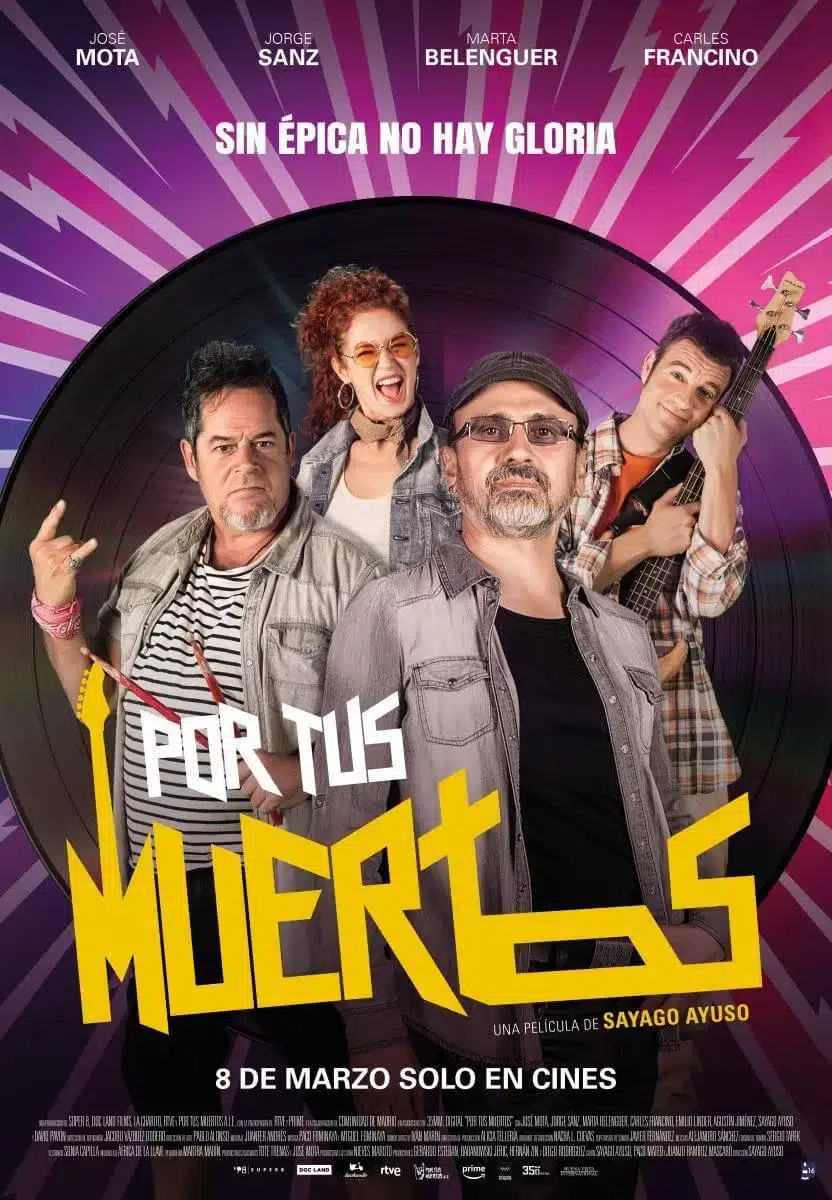 Póster de Por tus muertos