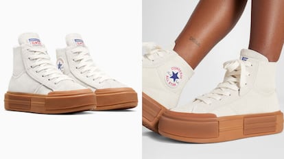 Este par de zapatillas de la firma Converse tienen un toque nostálgico al inspirarse en los años 90 del siglo XX.