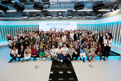 Algunos de los ponentes y alumnos participantes en la 25ª edición del 'Curso de iniciación a la Dermatología Estética', orientado a residentes de cuarto año de Dermatología.