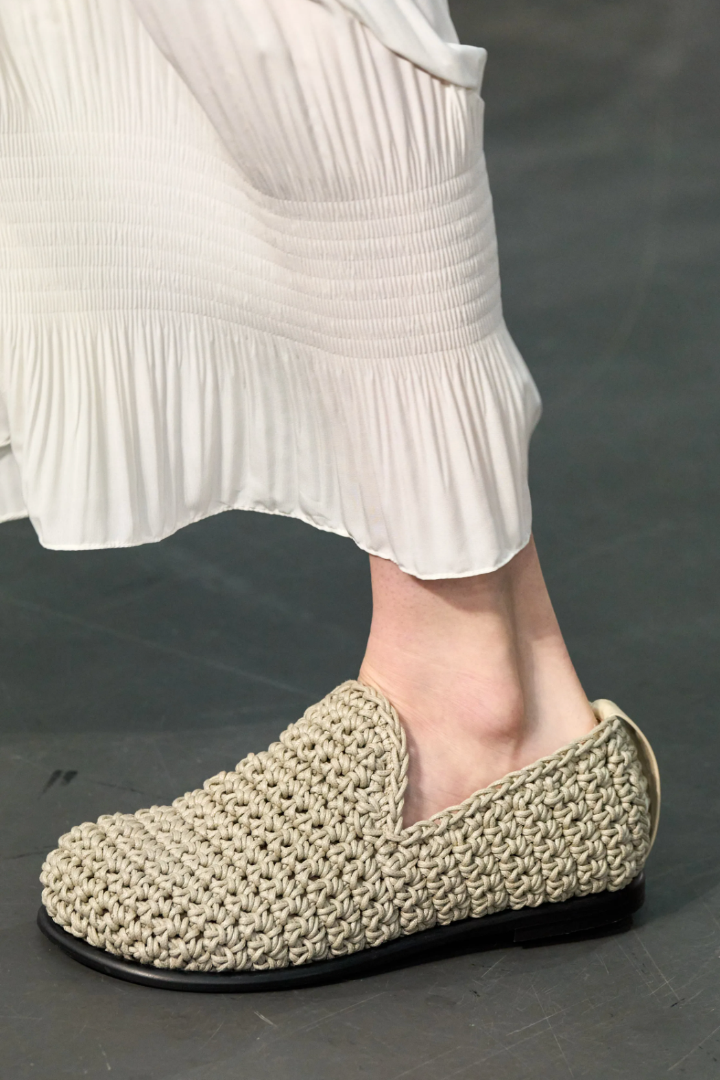 tendencias en zapatos de ganchillo de la primaveraverano 2024