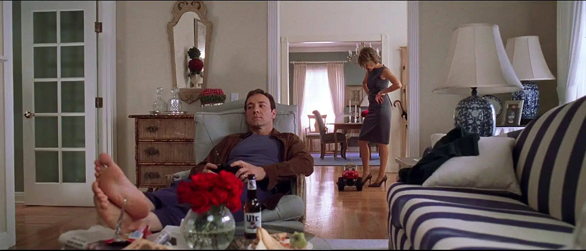 Kevin Spacey y Annette Bening en American Beauty