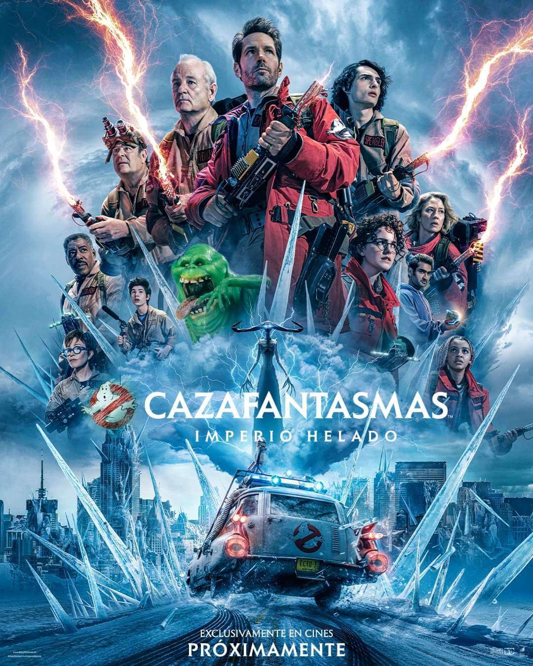 Póster de Cazafantasmas Imperio helado