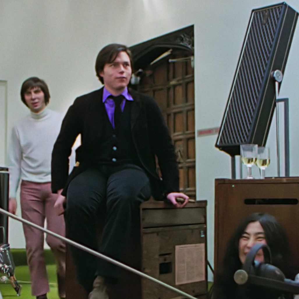 The Beatles actually broke up because Michael Lindsay-Hogg sat on an amp. :  r/beatles