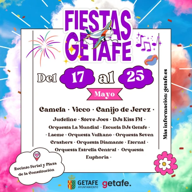 conciertos fiestas getafe 2024
