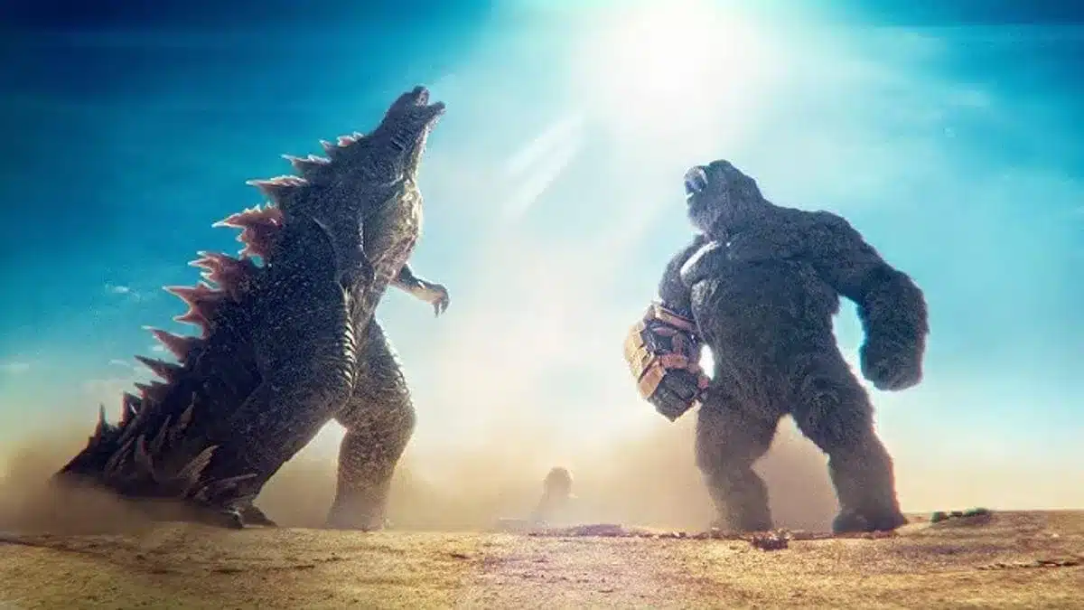 Escena de Godzilla y Kong El nuevo imperio