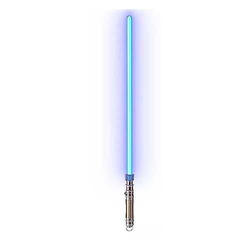 Star Wars Hasbro The Black Series - Leia Organa - Sable de luz Force FX Elite con Luces LED avanzadas y Efectos de Sonido - Artículo de colección para Adultos