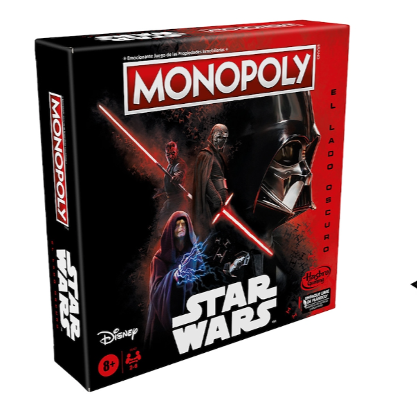 Juego de mesa Monopoly Star Wars Lado Oscuro
