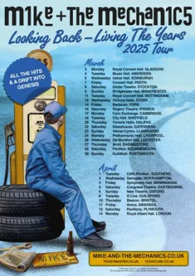 MIKE RUTHERFORD ANUNCIA OTRA GIRA DE MIKE + THE MECHANICS