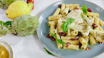 También los puedes incluir en un sencillo plato de pasta