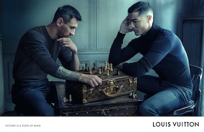 Cristiano y Messi juegan ajedrez en la histórica foto de Annie Leibovitz