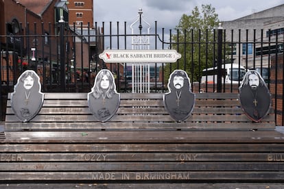 El Black Sabbath Bridge, en Birmingham (Inglaterra), donde nació el grupo en 1968.

