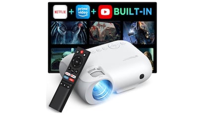 Este modelo de proyector es capaz de emitir imágenes en 4K y proporciona una gestión de uso muy fluida.