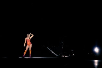 La cantante, en el arranque de su show con la era 'Lover'.