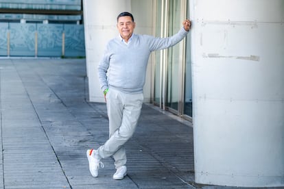 El productor mexicano Alberto García Ibarra, en Madrid.