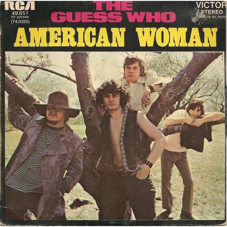 American woman / no sugar tonight (2nd sleeve) de Guess Who, 45 RPM (SP 2 títulos) con corcyhouse - Ref:117259182