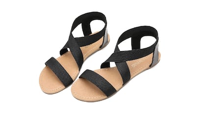 sandalias plana mujer