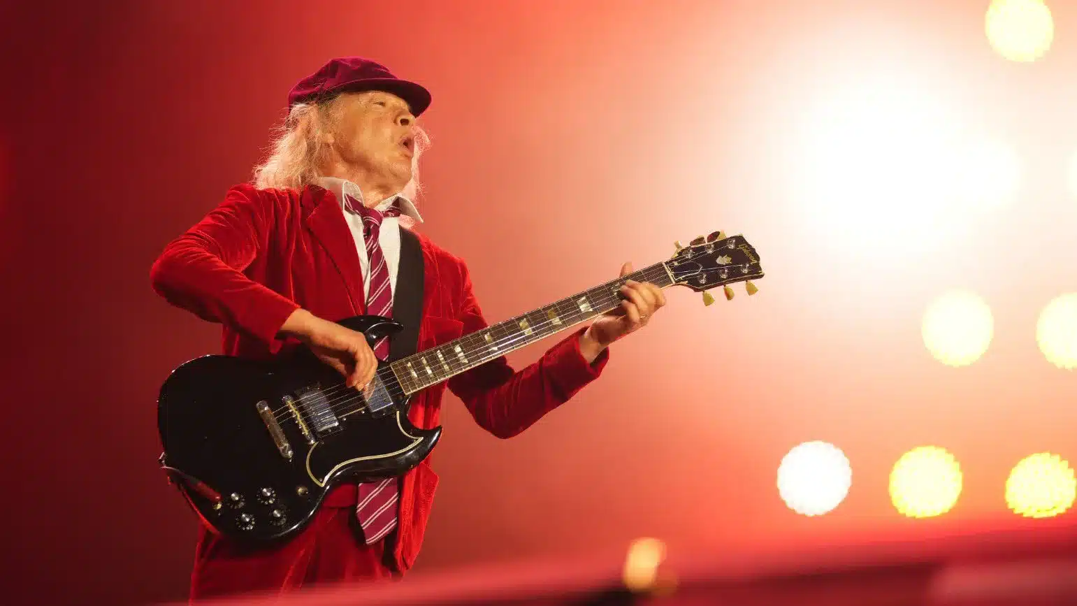 Angus Young, guitarrista de AC/DC