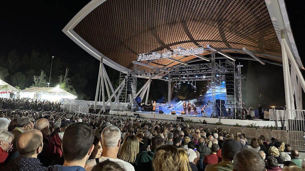 Fiestas Aluche, auditorio