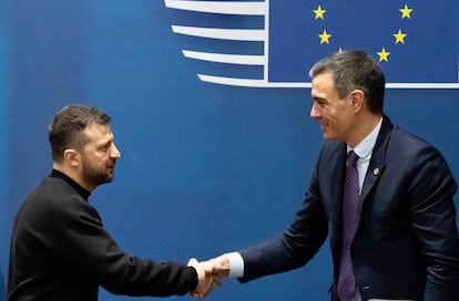 Zelenski y Pedro Sánchez
