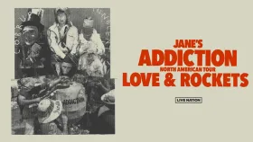 GIRA NORTEAMERICANA DE LOS JANE´S ADDICTION ORIGINALES CON LOVE & ROCKETS