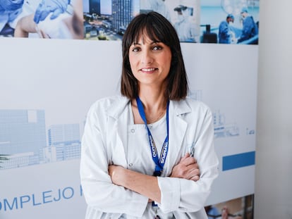 Emanuela Spagnolo, ginecóloga y facultativa de la unidad de endometrios del Hospital La Paz, en Madrid.