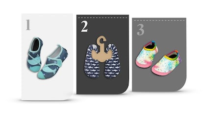 calcetines de piscina niños