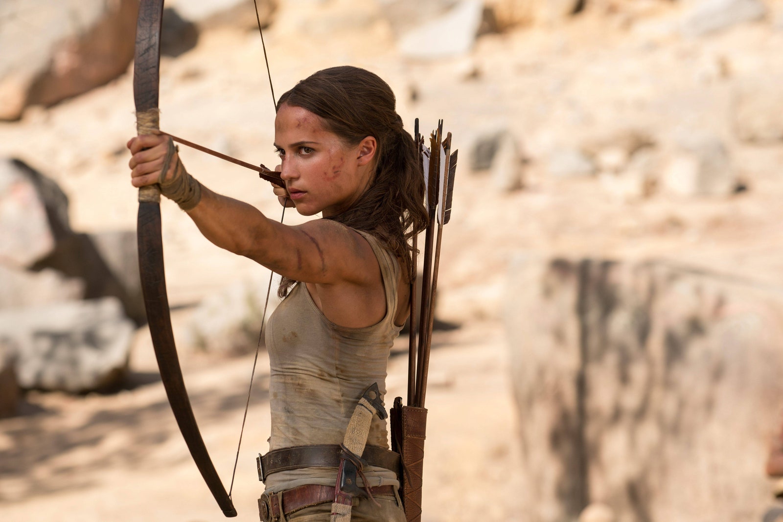 Alicia Vikander protagonizó 'Tomb Raider' en 2018