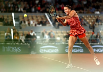 Sabalenka, este martes ante Erika Andreeva.